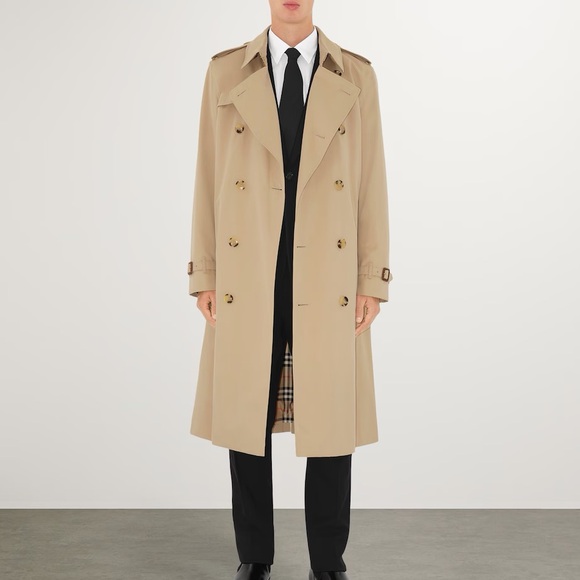 Size 52 XL/XXL Burberry Long Trench Coat